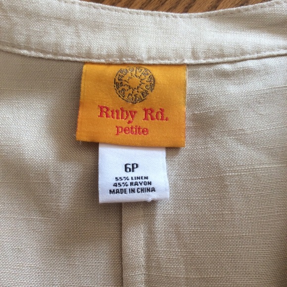 Ruby Rd. Petite, Sz 6P - Picture 4 of 6